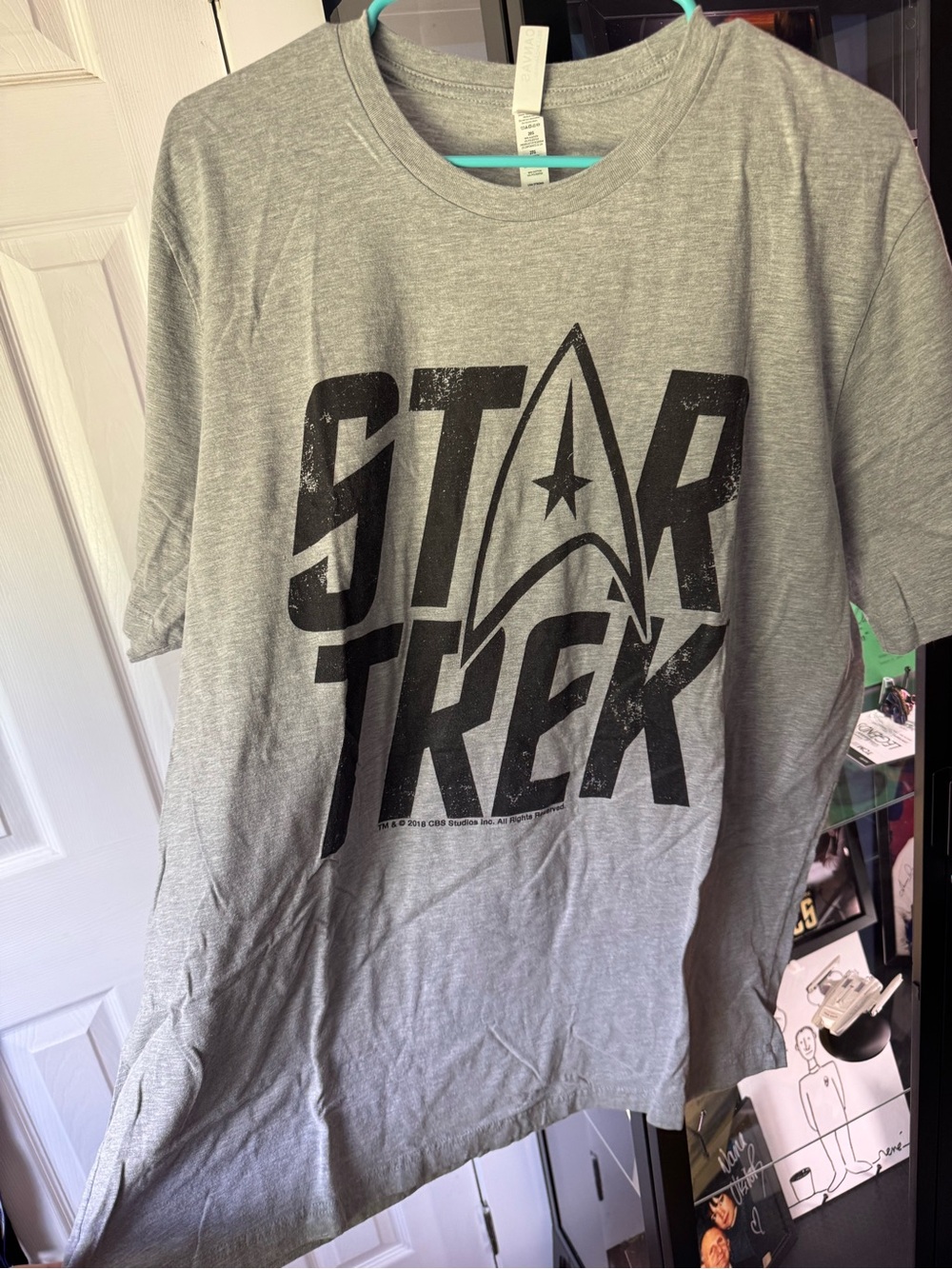 Star Trek Distressed Logo Delta T-Shirt